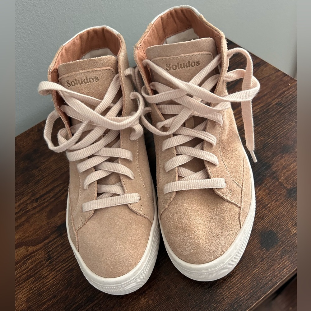 Soludos Ibiza Platform High-Top‎ Sneakers